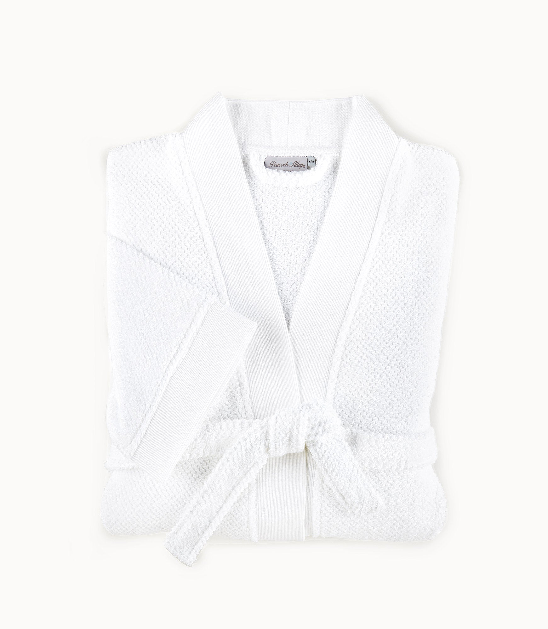 Luxury Jubilee Textured Bathrobe for Women & Men - Soft Plush Spa Robe with Pockets - Perfect for Home, Hotel, and Relaxation After Shower or Bath