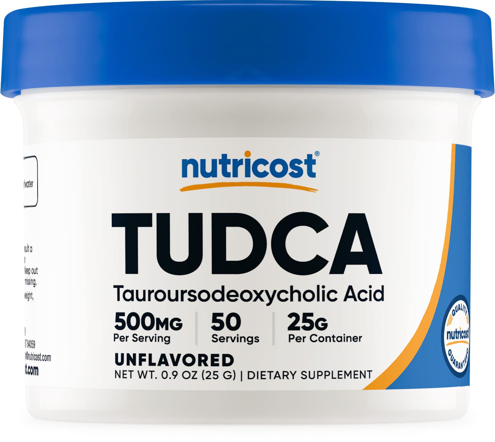 Nutricost TUDCA Powder 25g (Tauroursodeoxycholic Acid) - Gluten Free, Non-GMO Supplement for Liver Support & Digestive Health - Perfect for Detox & Wellness Routines