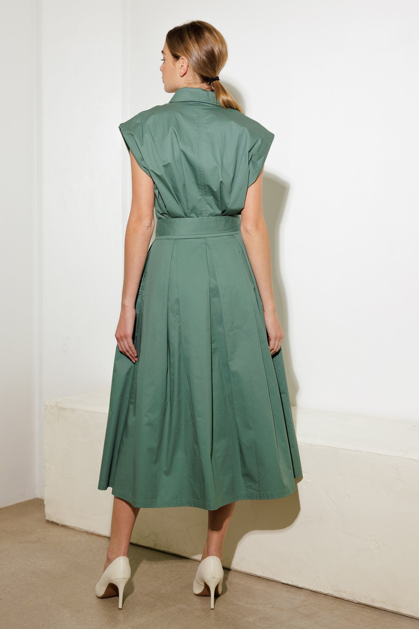 Deeper Connection Drop Shoulder Dress for Women - Elegant Sleeveless Flowy Maxi Dress for Summer, Beach, and Casual Outings