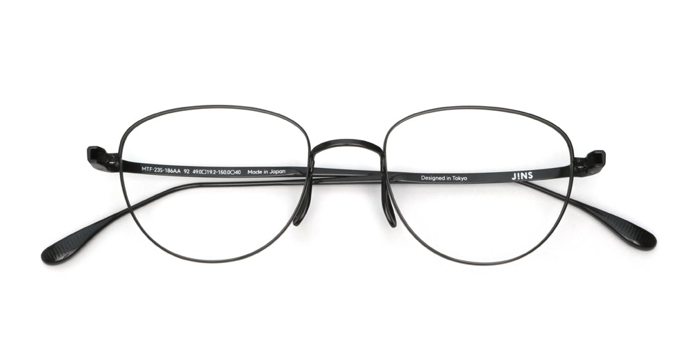 JINS SABAE IPPITSU BOSTON 92 - Premium Japanese Eyeglass Frames for Men & Women | Lightweight & Durable Acetate Material | Perfect for Office, Reading, and Everyday Use