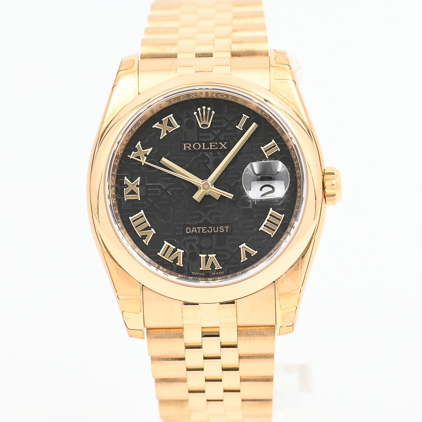 Authentic Rolex Datejust 36mm Stainless Steel Watch - 2007 Model - Luxury Swiss Timepiece for Men | Perfect for Business Meetings, Formal Events & Collectors