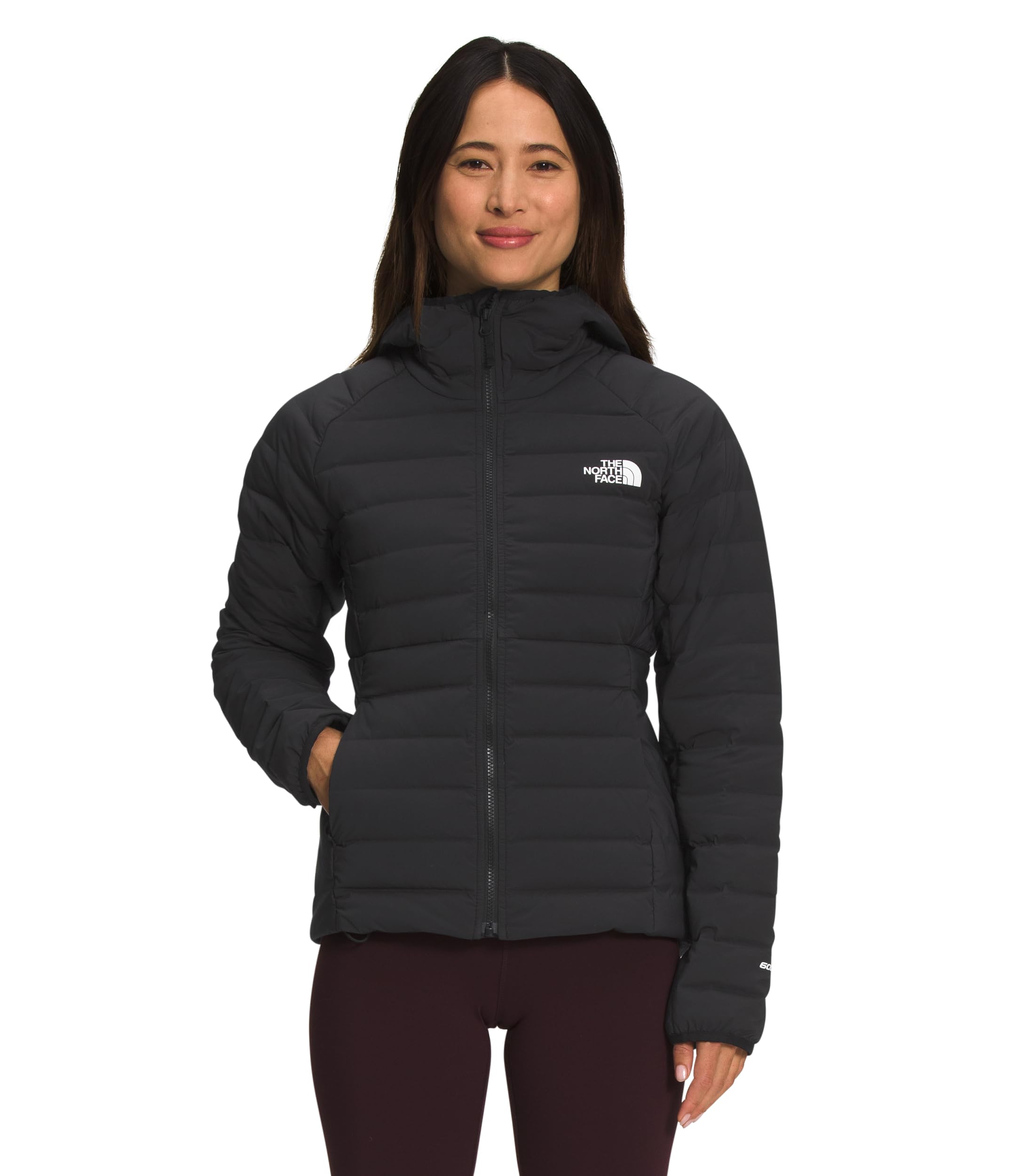 The North Face Women's Belleview Stretch Down Insulated Hooded Jacket - Warm Winter Coat for Hiking, Skiing & Outdoor Adventures