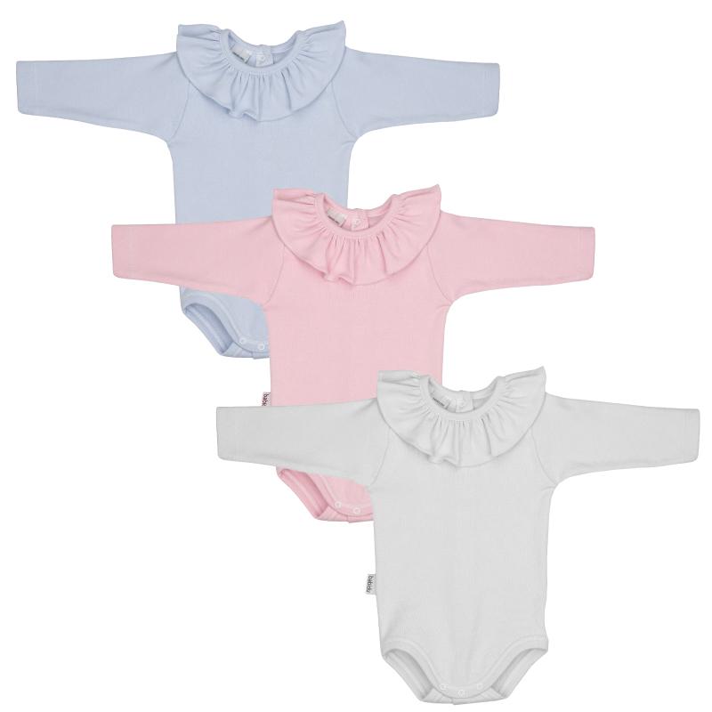 Elegant Long Sleeve Ruffle Collar Bodysuit for Women - Fashionable Layering Piece for Work, Date Night & Special Occasions