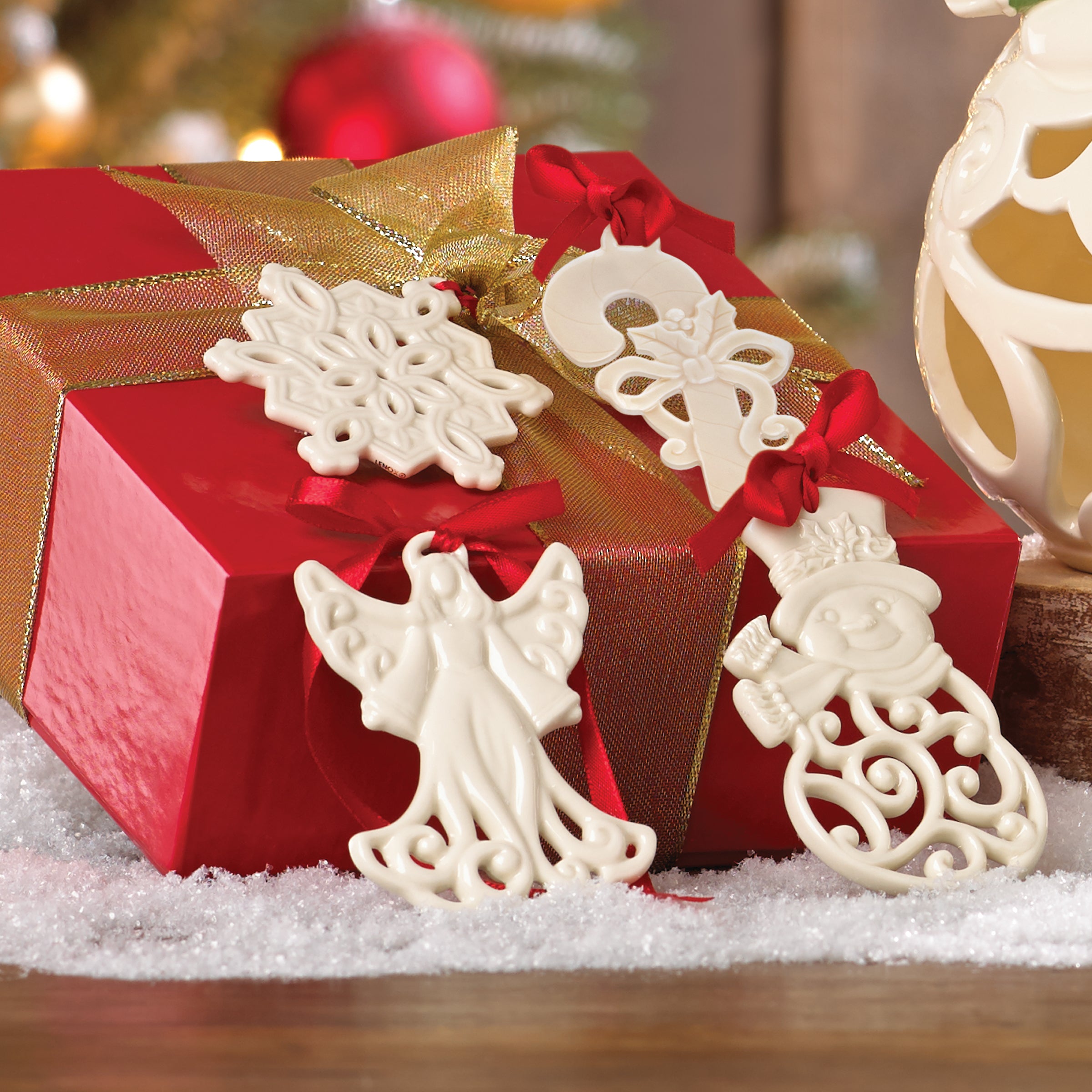 Angel Charm Ornament - Elegant Christmas Tree Decorations for Home, Holiday Gifts & Party Favors | Perfect for Xmas, Weddings, Baby Showers & Festive Celebrations