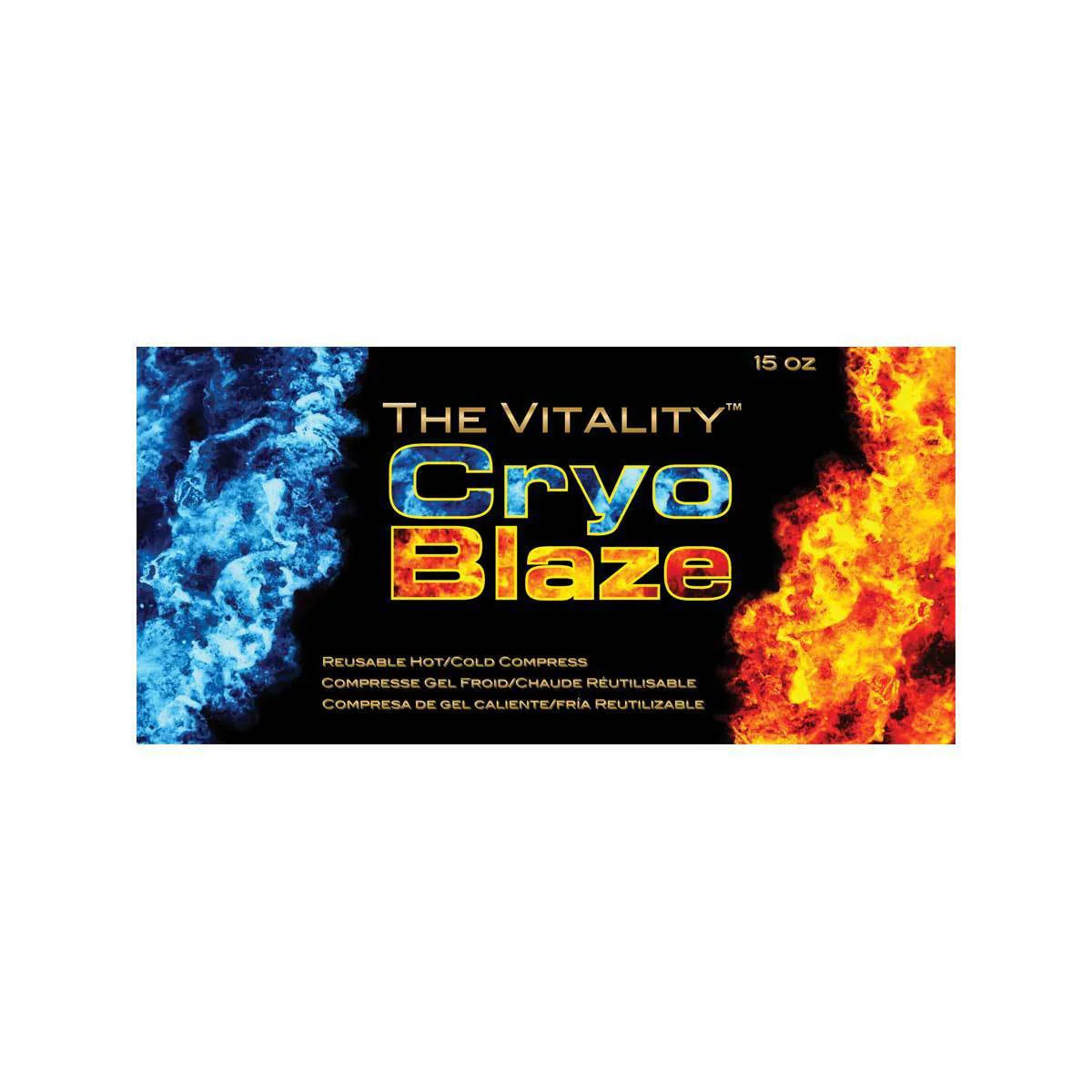 CryoBlaze Hot & Cold Therapy Gel Packs for Pain Relief - Reusable Ice & Heat Packs for Muscle Recovery, Joint Pain, Headaches & Injuries - Perfect for Sports, Post-Surgery & First Aid Kits