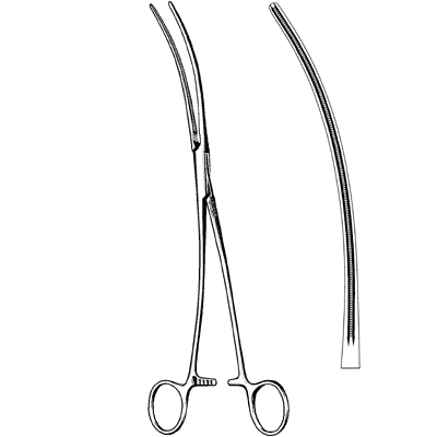 DeBakey Aortic Aneurysm Clamp 12.5