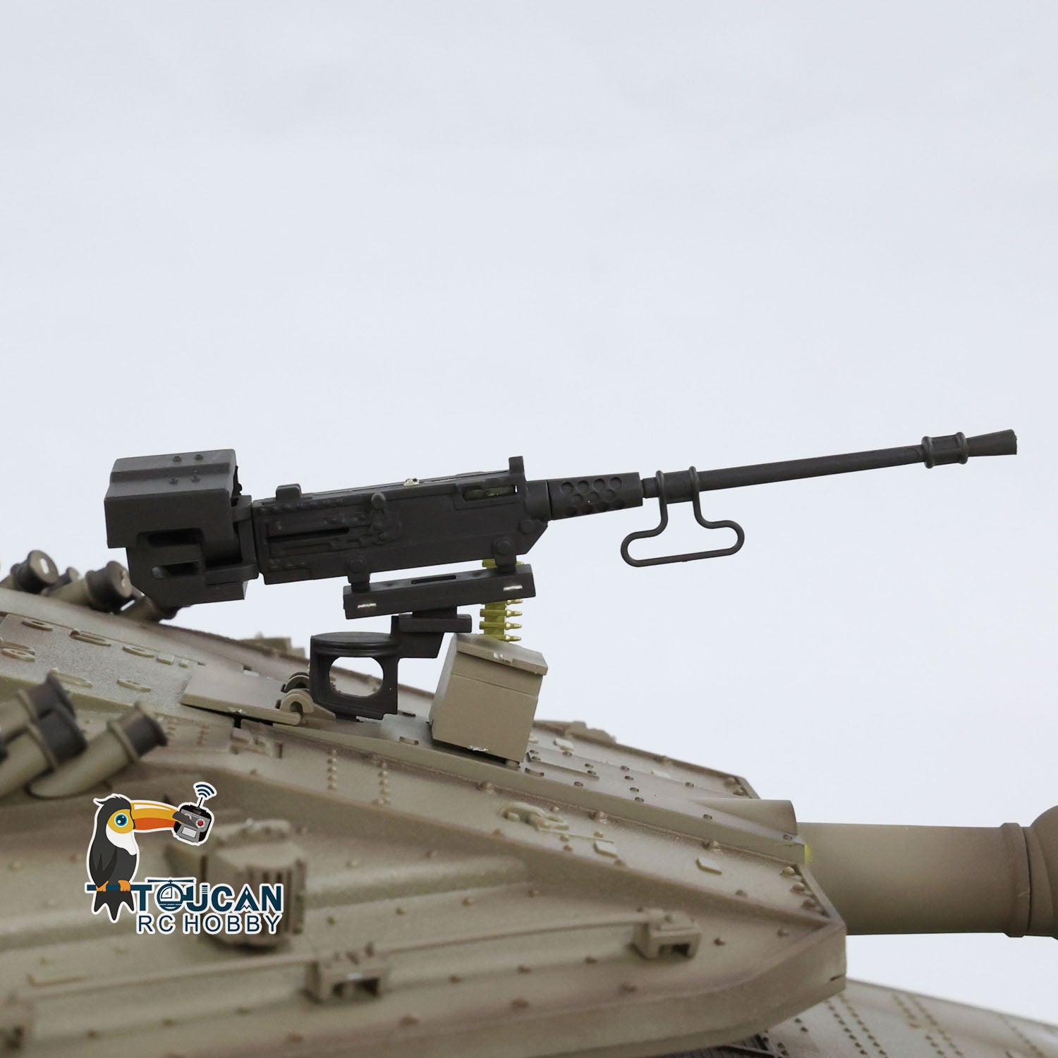 Heng Long 1/16 Scale RC Tank IDF Merkava MK IV - Metal Gearbox, 360° Rotating Barrel & Recoil - Remote Control Military Tank Model for Collectors & Battle Simulation