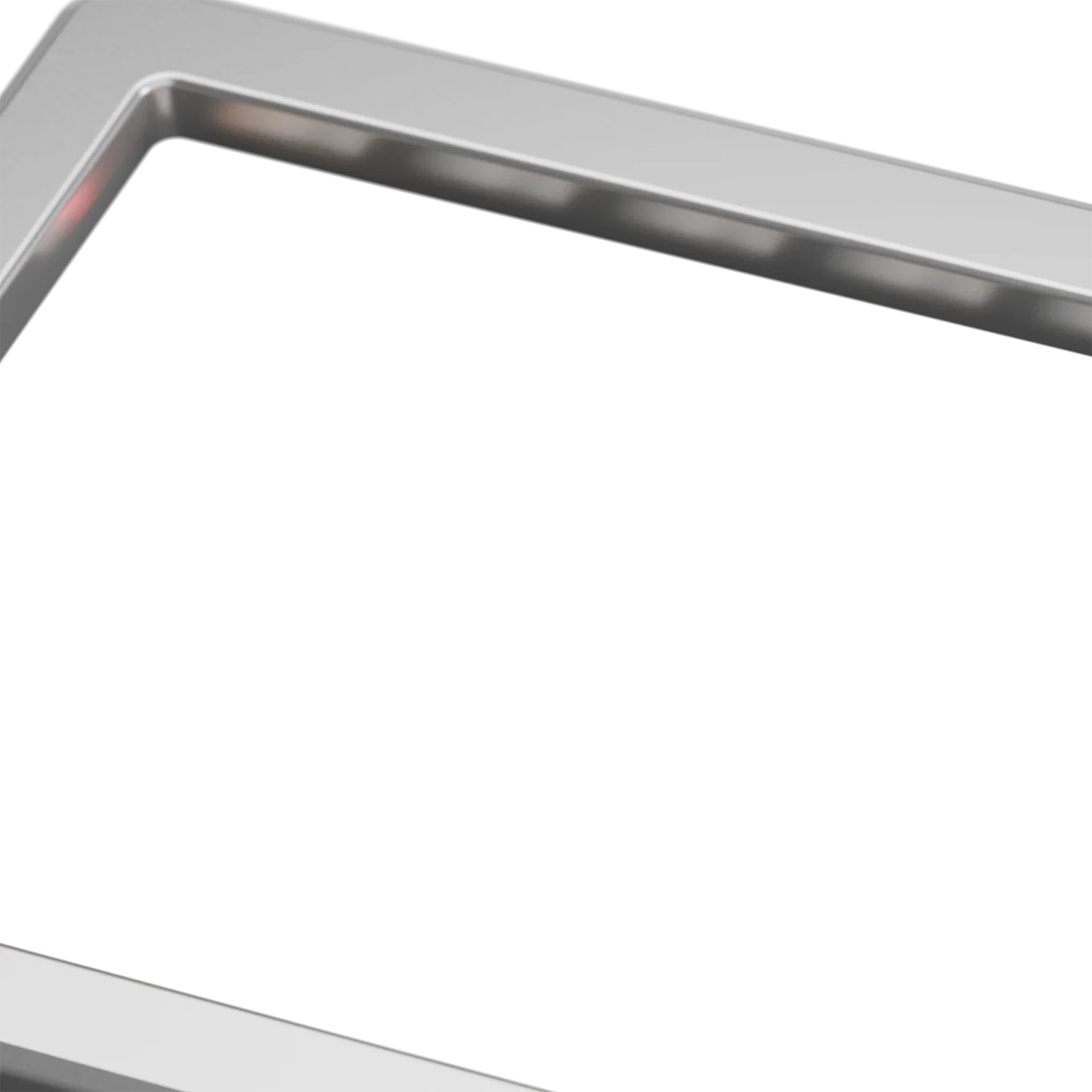 GMMK 3 65% Mechanical Keyboard Top Case - Premium Metal Silver Frame for Custom Builds | Perfect for Gaming, Typing & Office Work