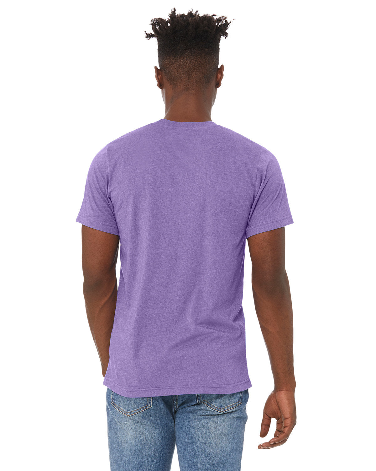 Bella + Canvas 3001CVC Unisex Heather CVC Crew Neck T-Shirt - Soft Cotton Blend Tee for Men & Women - Perfect for Casual Wear, Screen Printing & Everyday Outfits