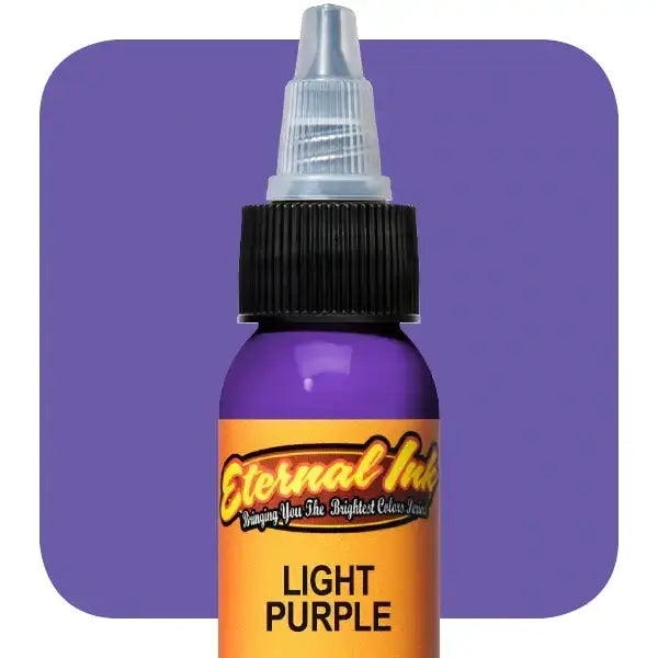 Light Purple Eternal Ink - Premium Long-Lasting Tattoo Ink for Professional Artists | Perfect for Tattoo Studios & Body Art