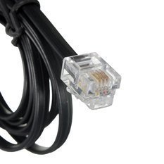 Premium Hakuho RJ11 Plug to Plug Telephone Modem Landline Cable - 5m (16.4ft) High-Speed Internet & Phone Connection for Home/Office Use