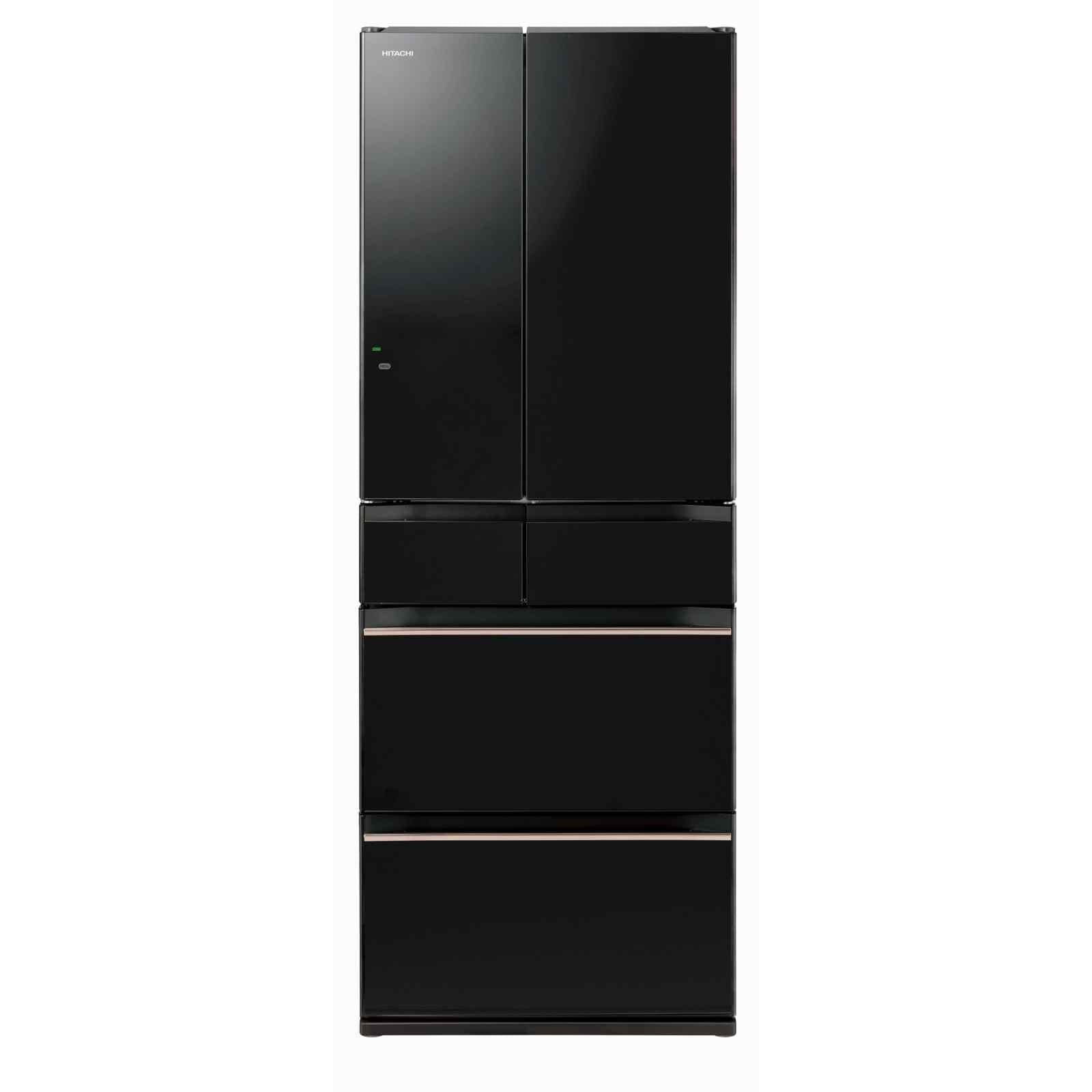 Hitachi 461L Multi-Door Refrigerator R HW610NS XK - Japanese Made Stainless Steel Fridge for Large Families & Modern Kitchens