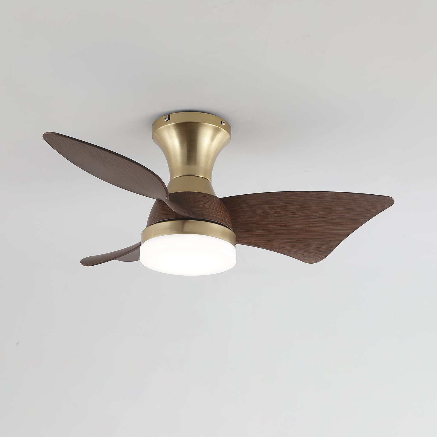Breeze Lux Ceiling Fan with Light Kit - Modern 52 Inch Indoor/Outdoor Smart Fan - Perfect for Bedroom, Living Room, Patio & Covered Porch