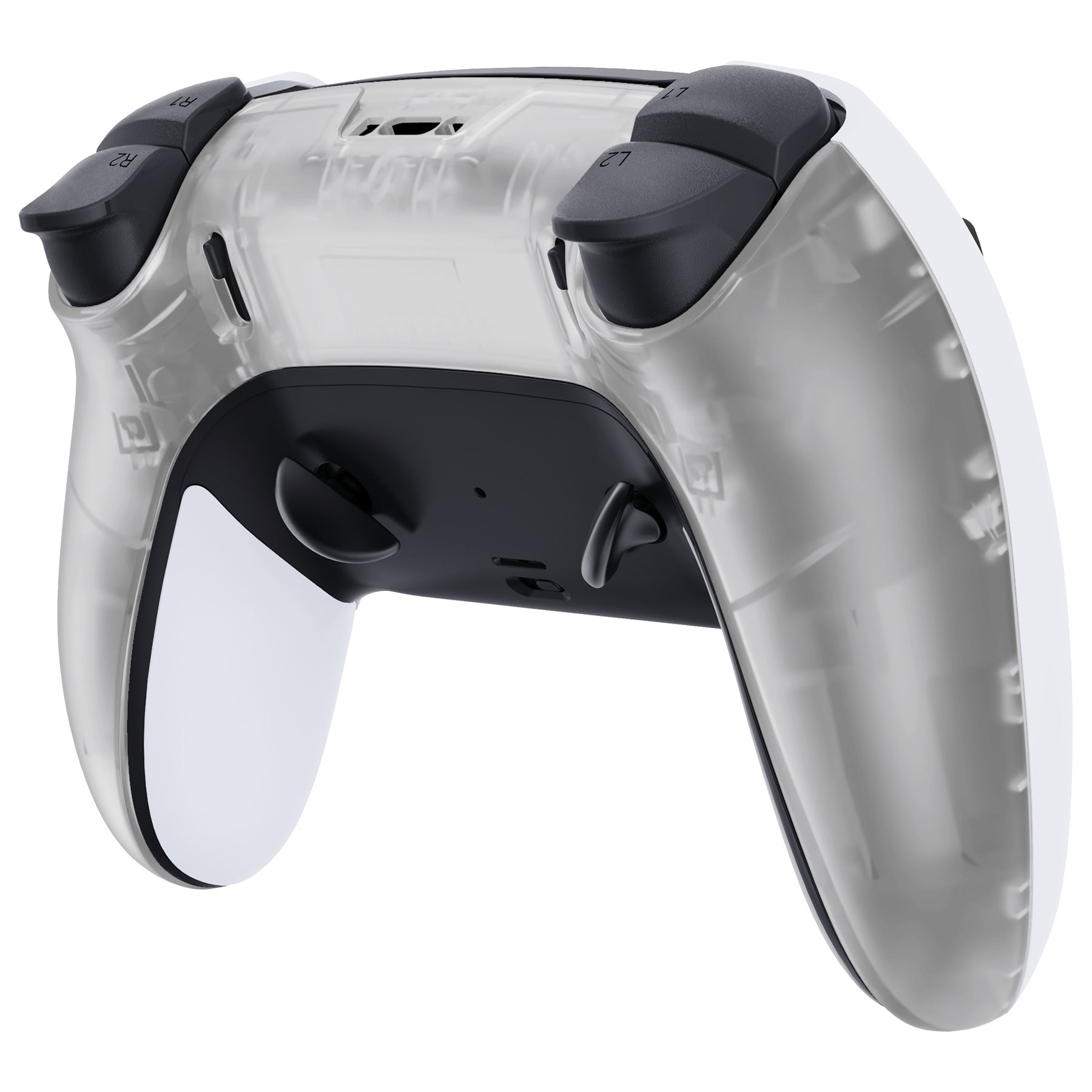 eXtremeRate Glow in Dark Green Replacement Back Housing Bottom Shell for PS5 Edge Controller - Gaming Accessories for Enhanced Grip & Comfort