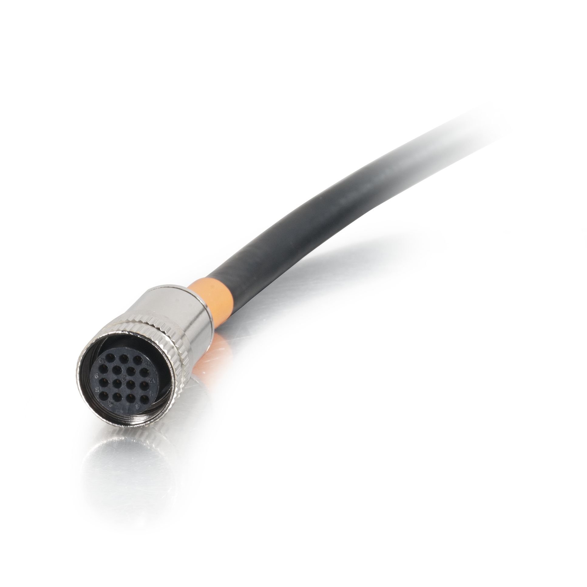 Legrand C2G 25ft In-Wall Coaxial Cable - Black CMG-Rated Coax Cable for Home Theater & Satellite TV (1 Count, Model 60003) - Perfect for Wall-Mounted TVs, Cable Boxes & Security Camera Installations