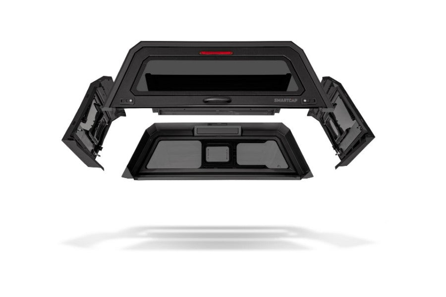 2016-2023 Toyota Tacoma 5' Bed RSi Smartcap Evo Sport Truck Topper - Durable Aluminum Truck Bed Cover for Camping & Off-Road Adventures