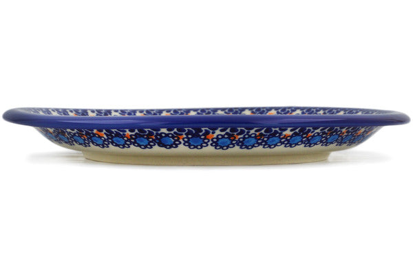 10-Piece Blue Tulip Garden Dinner Plate Set - Elegant Floral Porcelain Plates for Dining, Parties & Home Decor | Dishwasher & Microwave Safe