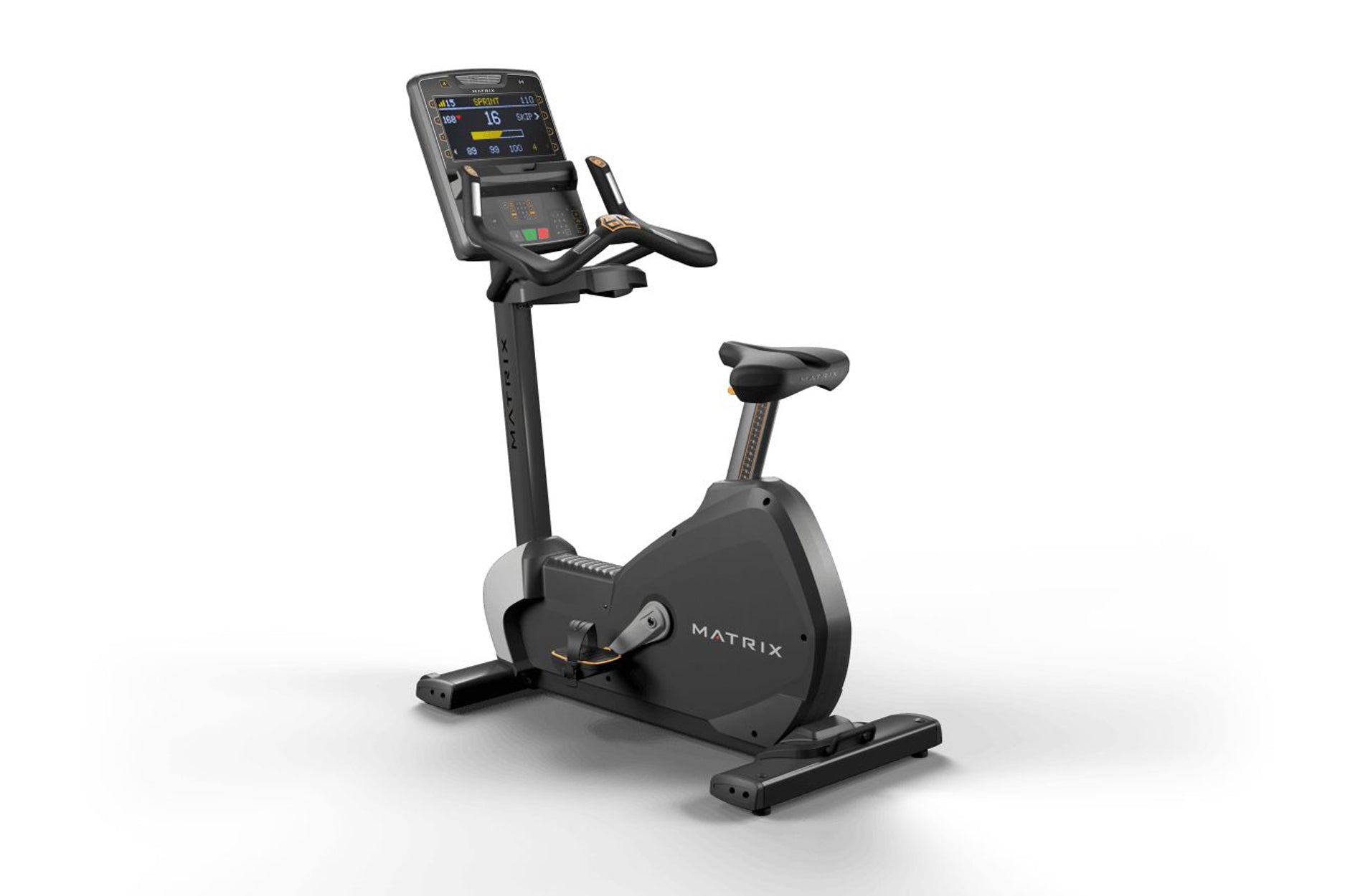 Matrix Performance Upright Exercise Bike for Home Gym - Indoor Cycling Bike with Adjustable Resistance & LCD Display - Perfect for Cardio Workouts, Weight Loss & Fitness Training