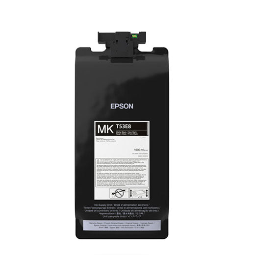 Epson UltraChrome PRO6 Matte Black Ink Cartridge 1.6L (T53E820) - High-Quality Printer Ink for Professional Photo Printing, Fine Art Reproduction & Large Format Graphics
