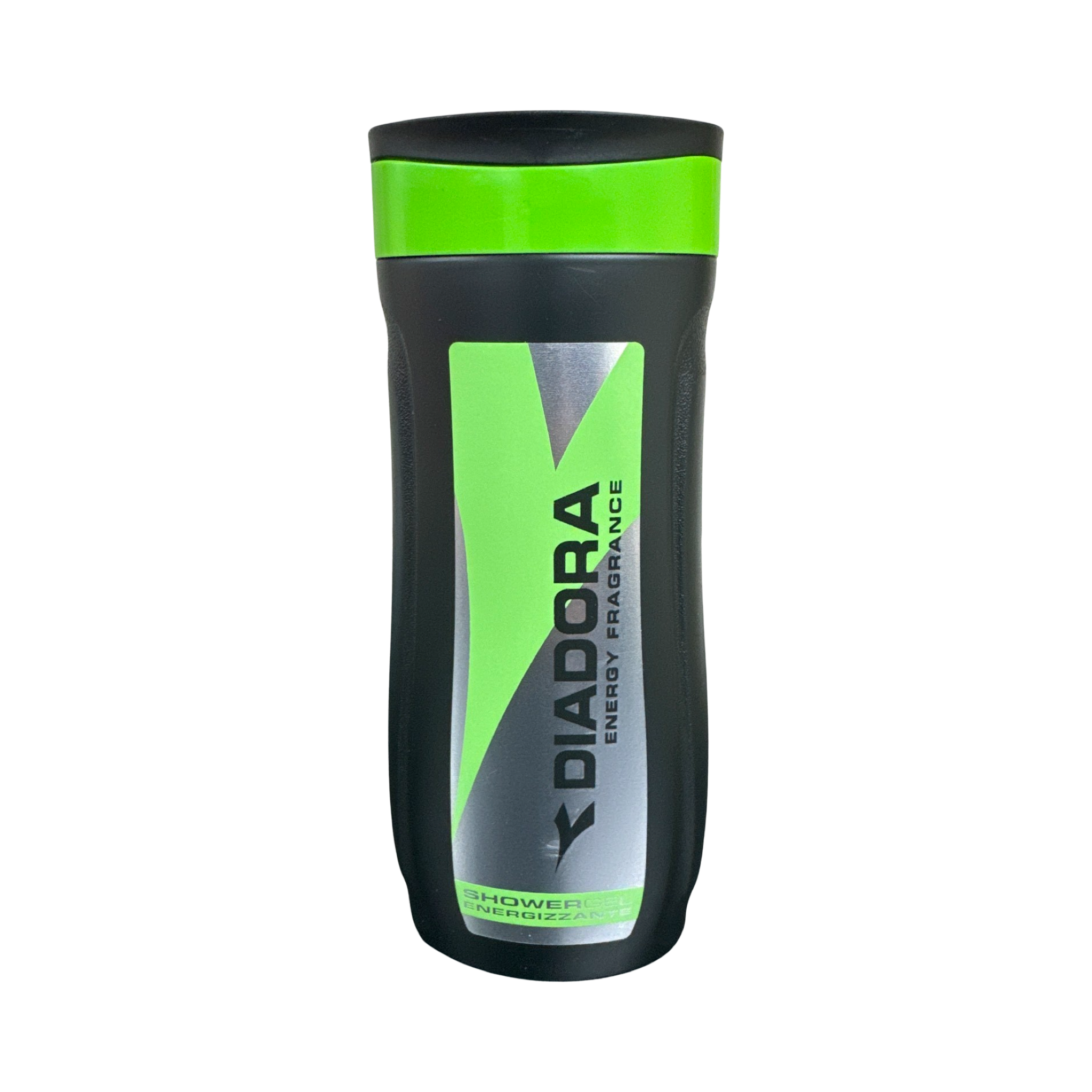 Diadora Energy Fragrance Shower Gel for Men - 250ml Green Fresh Scent - Invigorating Body Wash for Gym & Post-Workout Shower