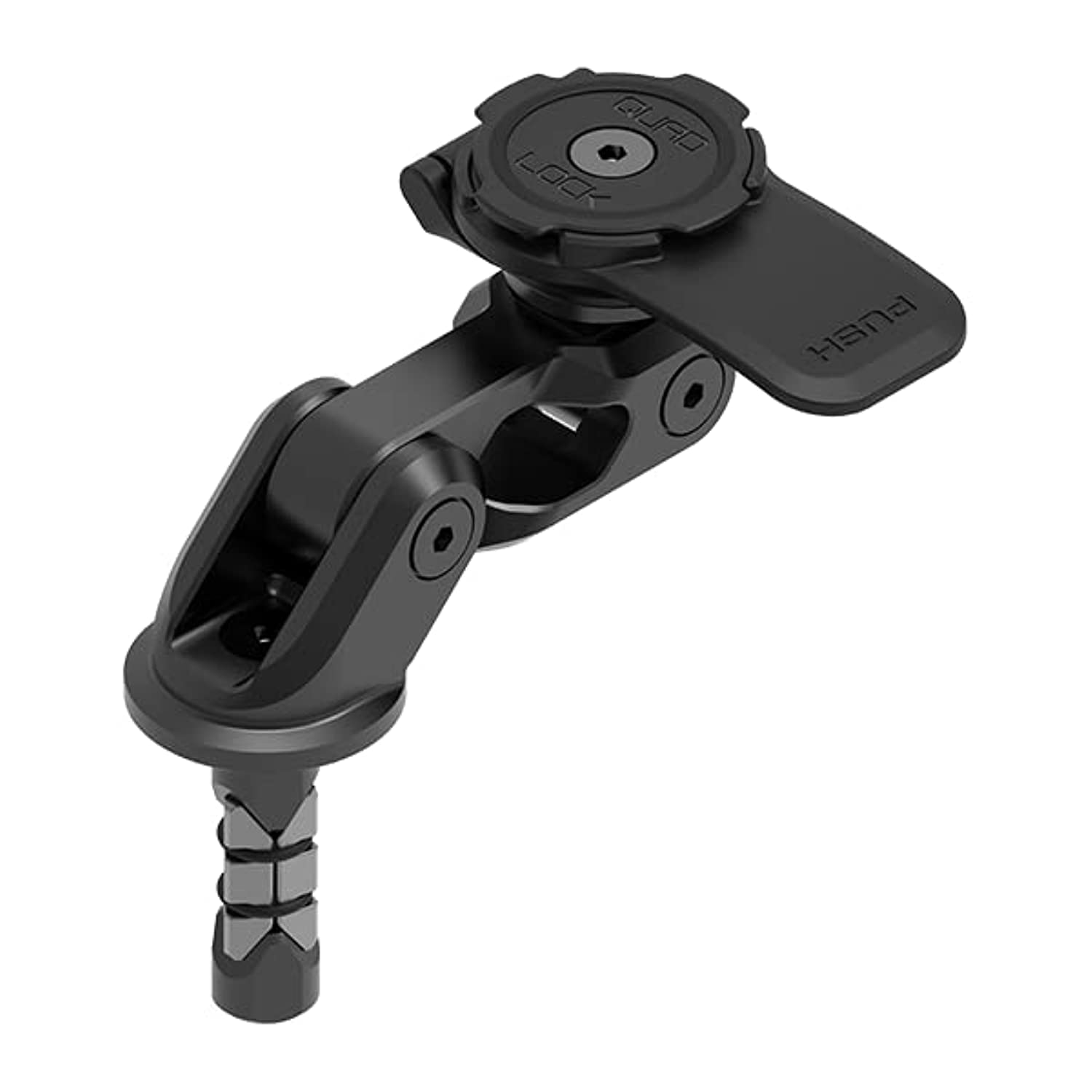 Quad Lock Motorcycle Fork Stem Mount PRO - Universal Phone Holder for iPhone & Samsung Galaxy - Secure Bike & Motorcycle Phone Mount for GPS Navigation & Hands-Free Riding