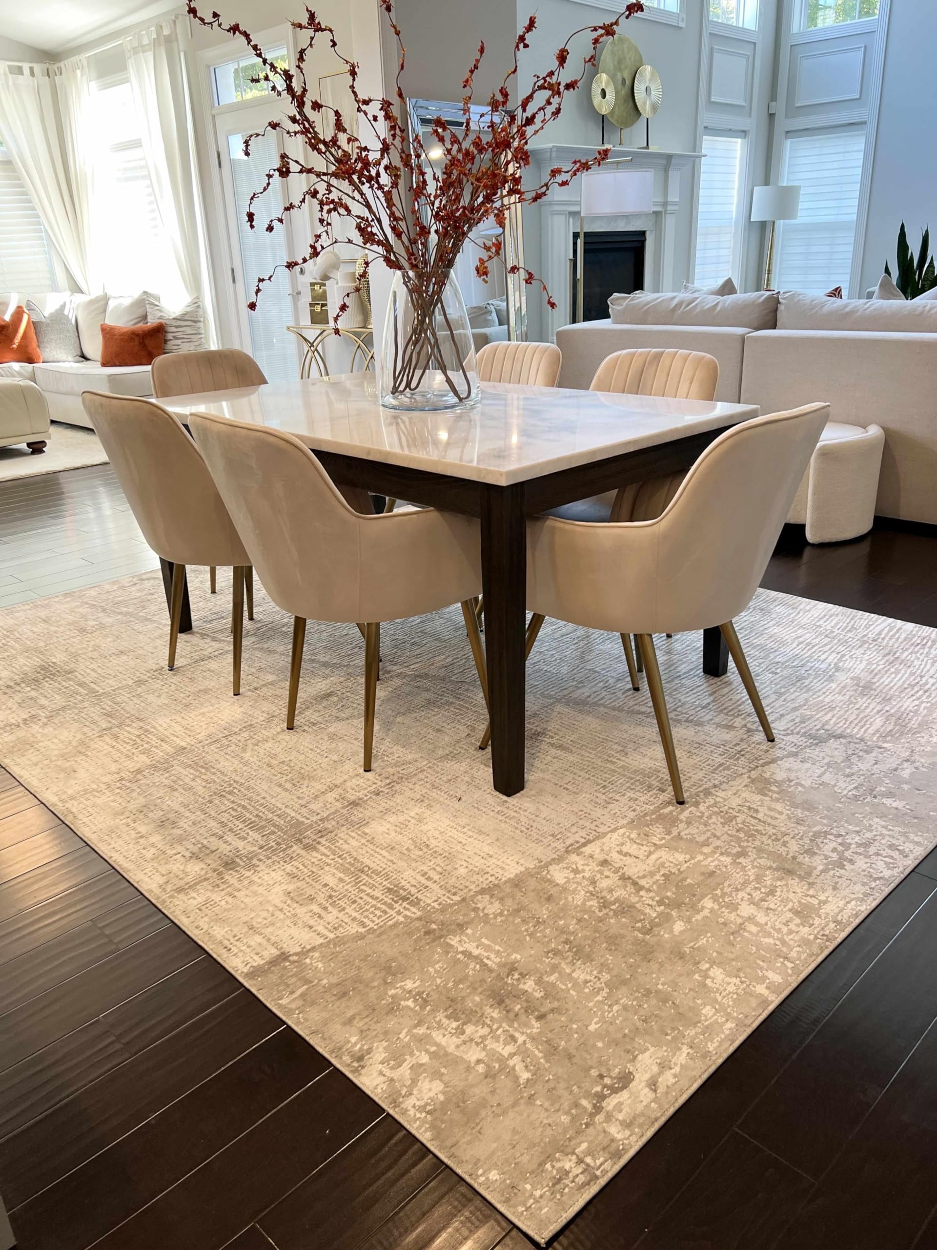 Hauteloom Leeco Modern Area Rug 5' x 7'3