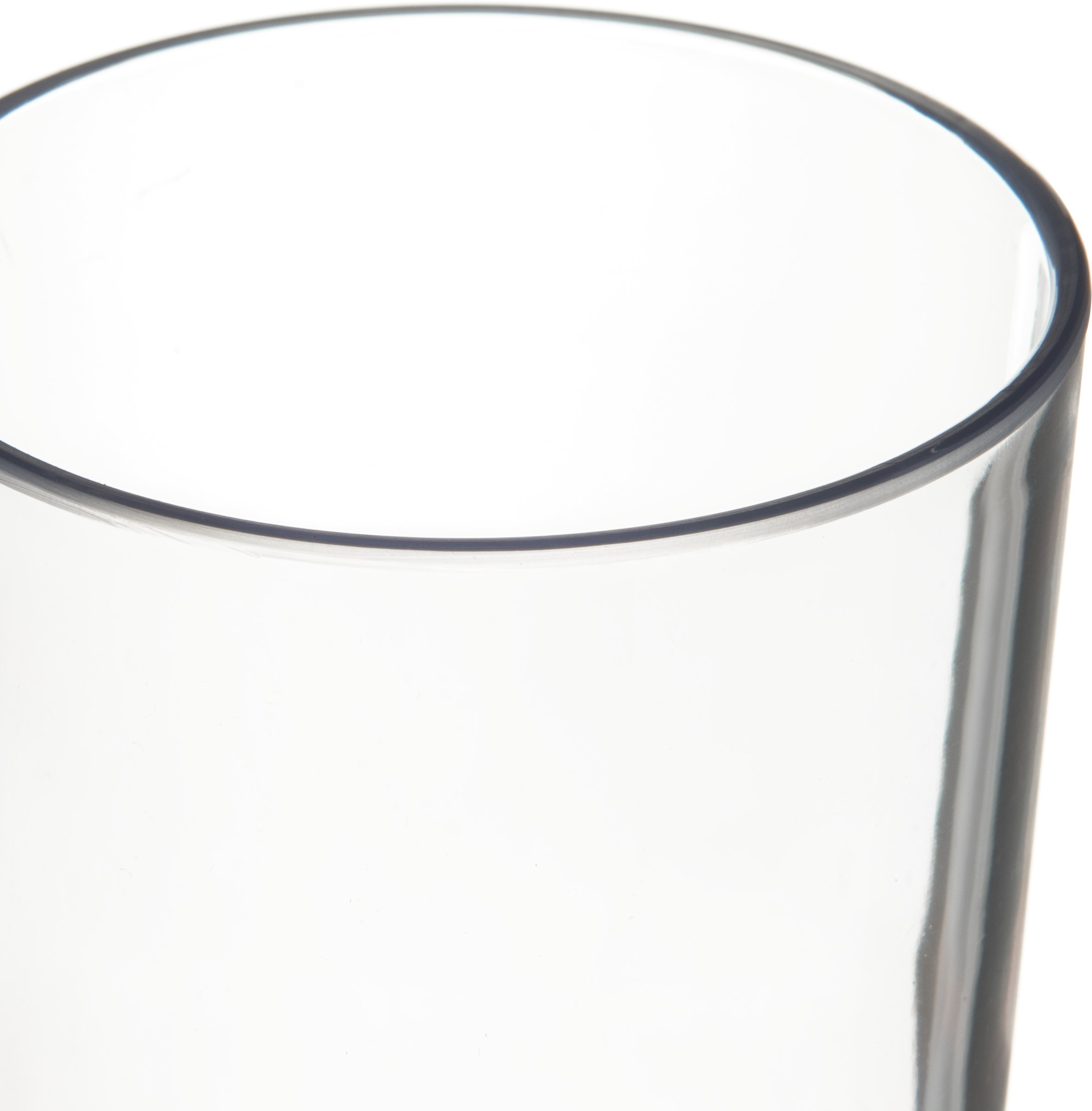 Carlisle Alibi 13.9 oz Clear Plastic Beverage Glasses - Pack of 24 - Shatterproof Drinkware for Restaurants, Bars, Kitchens & Catering - Perfect for Cocktails, Smoothies, Iced Coffee & Party Serving