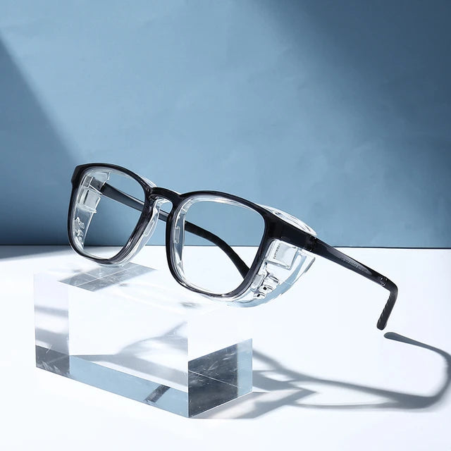 Blue Light Blocking Glasses for Computer & Screen Use - Anti Eyestrain, Moisturizing Wet Room Lens, Anti Pollen Eye Protection - Prescription Frame Ready for Work & Gaming
