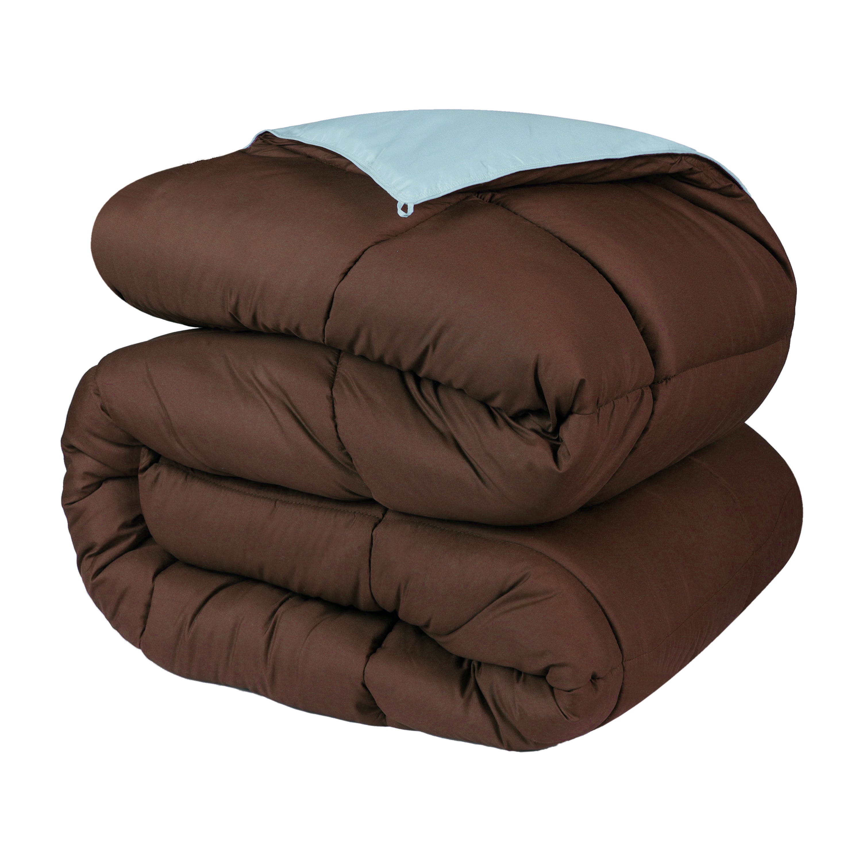 Luxury Brushed Microfiber Reversible Comforter Set - Ultra Soft Bedding for All Seasons - Perfect for Master Bedroom, Guest Room & Dormitory