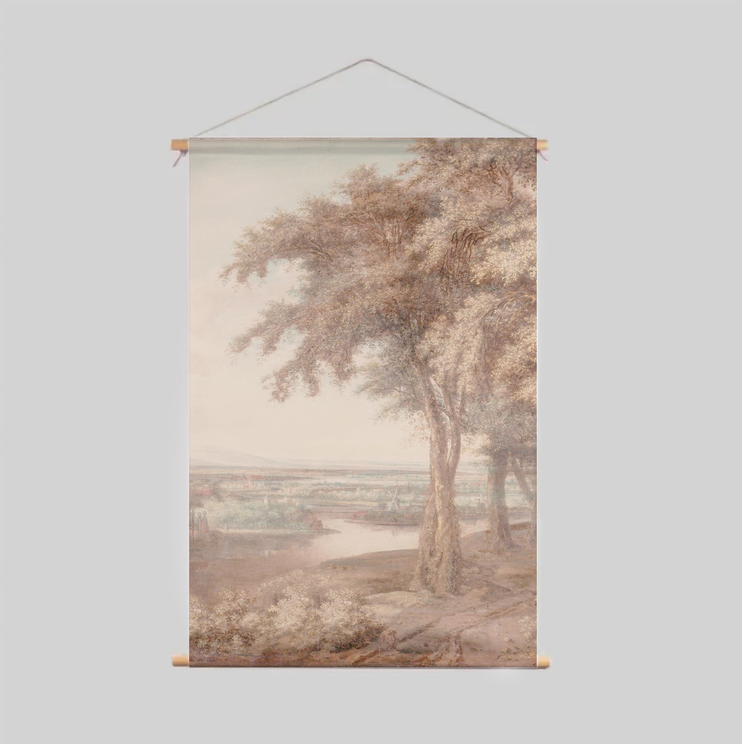 Dutch Master Clay Textile Poster - High-Quality Fabric Wall Art for Home & Office Decor | Perfect for Living Rooms, Bedrooms & Workspaces