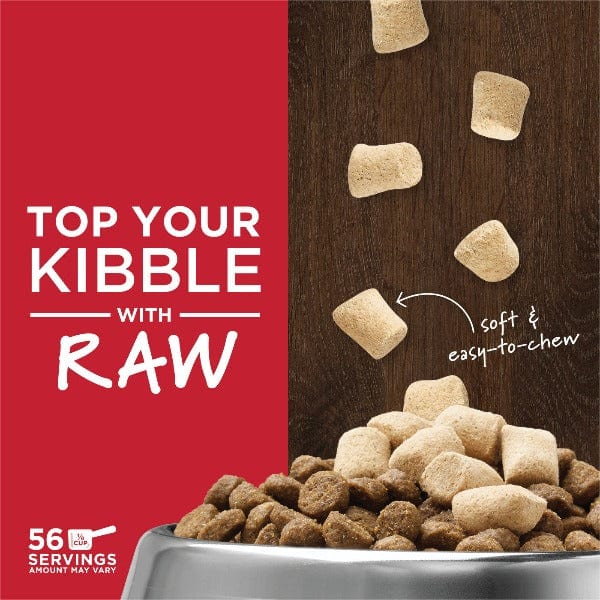Instinct Raw Boost Mixers All Natural Beef Recipe Dog Food Topper - 6oz | Grain Free Protein Supplement for Dogs | Perfect for Kibble Mixing & Meal Enhancement