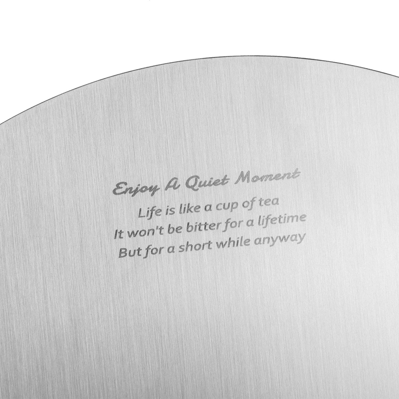 Premium 304 Stainless Steel Sushi Plate & Dessert Dish - Large Round Barware for Restaurants, Kitchens & Home Use - Perfect for Sushi Serving, Appetizers & Party Platters
