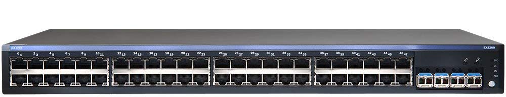 Juniper Networks EX2200-48T-4G 48-Port Gigabit Ethernet Switch (Renewed) | High-Speed Network Switch for Office, Data Center & Enterprise Use