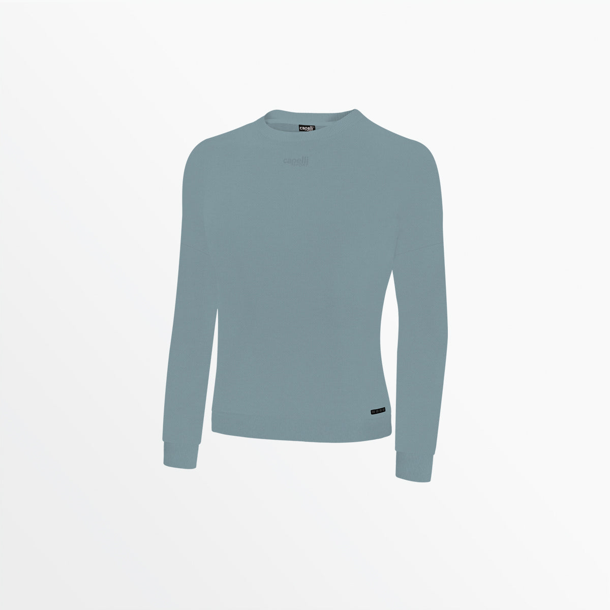Women's Stylish Tonal Crew Neck Sweatshirt - Soft Cotton Blend Casual Pullover for Everyday Wear - Perfect for Workouts, Lounging & Running Errands
