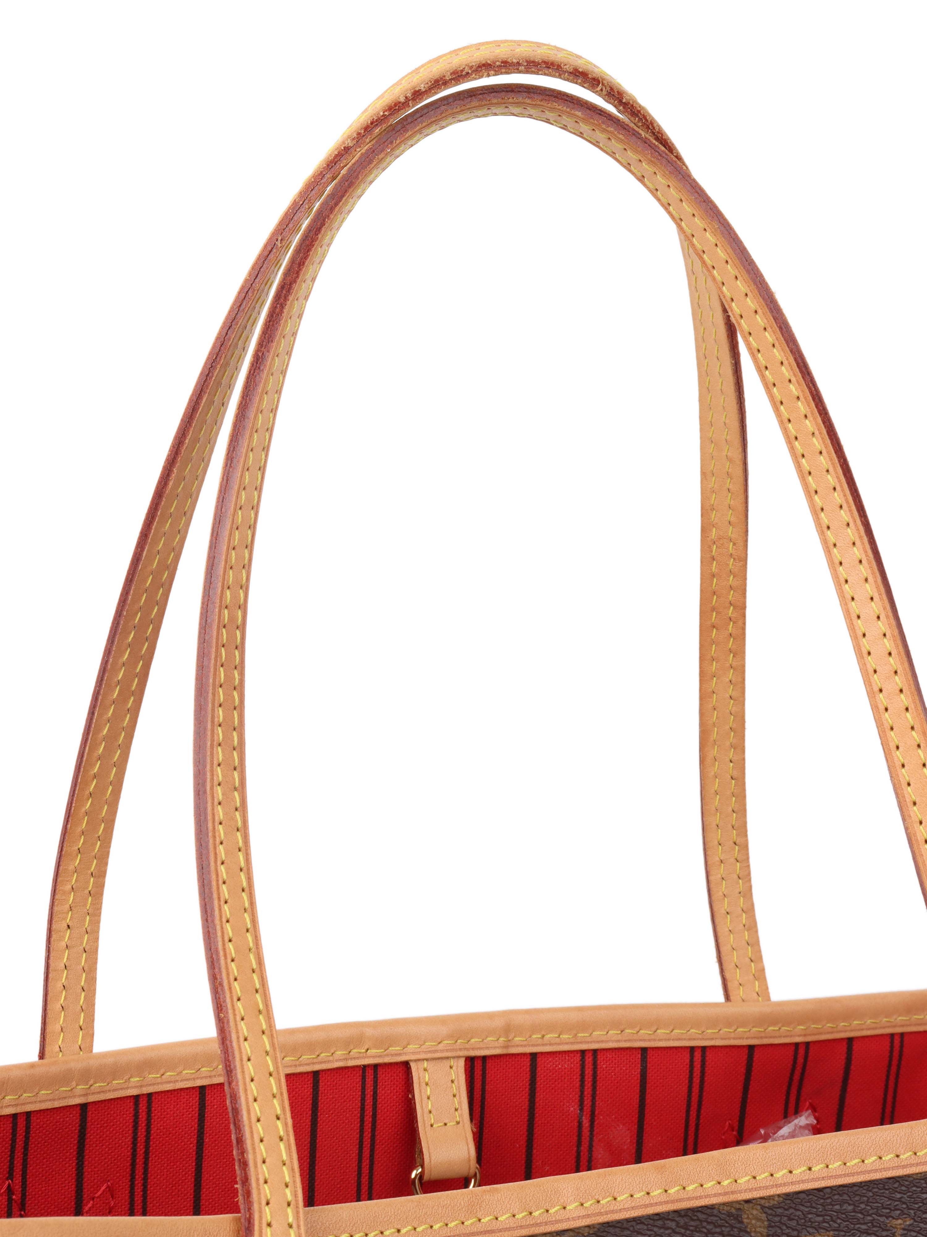 Authentic Louis Vuitton Monogram Neverfull MM Tote Bag - Luxury Designer Handbag for Women, Perfect for Work, Travel & Everyday Use