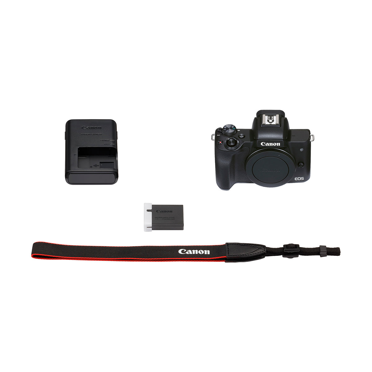 Canon EOS M50 Mark II Mirrorless Digital Camera Body (Black) - 4K Vlogging Camera with Flip Screen, Wi-Fi & Bluetooth - Perfect for Travel, YouTube & Content Creation