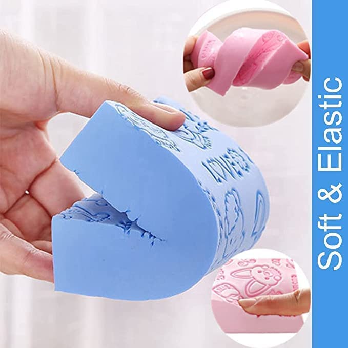 SPRADE Ultra Soft Exfoliating Bath Sponge | Japanese Style Shower Brush for Women & Men | Cellulite Massager & Face Scrubber | Perfect for Spa, Shower & Skincare Routine