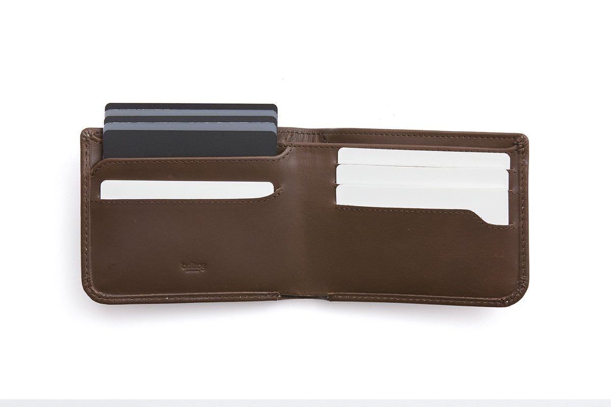 Bellroy Hide & Seek Wallet - Slim RFID Blocking Leather Wallet for Men | Perfect for Everyday Carry, Travel & Minimalist Lifestyle
