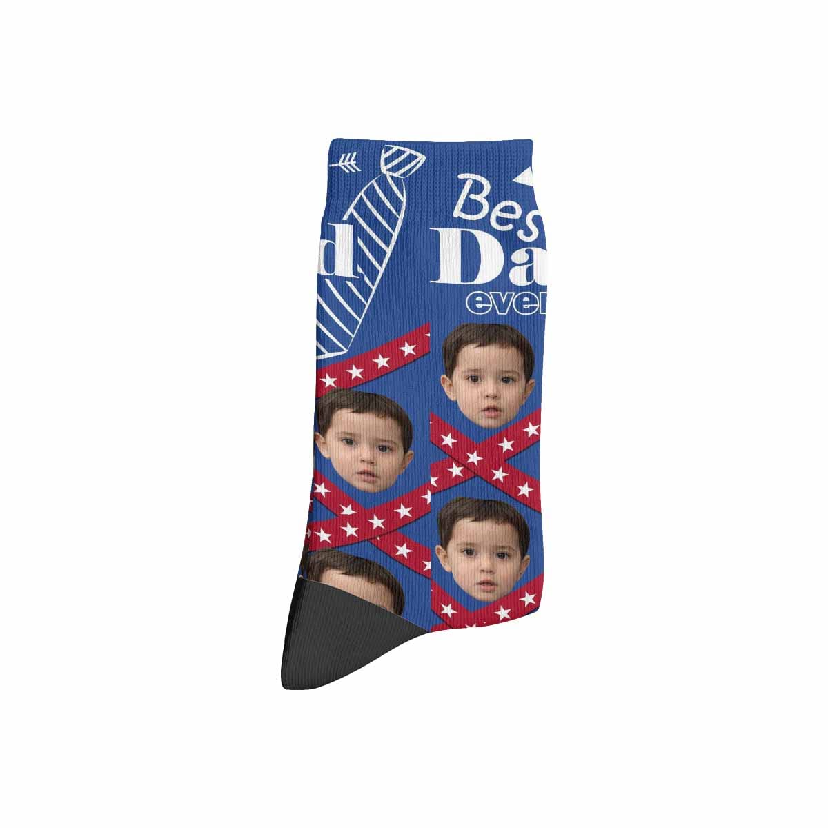 Custom Photo Print Socks - Personalized Funny Face Socks for Birthday Gifts | Unique Printed Socks for Men & Women | Great for Parties, Gifts & Everyday Wear