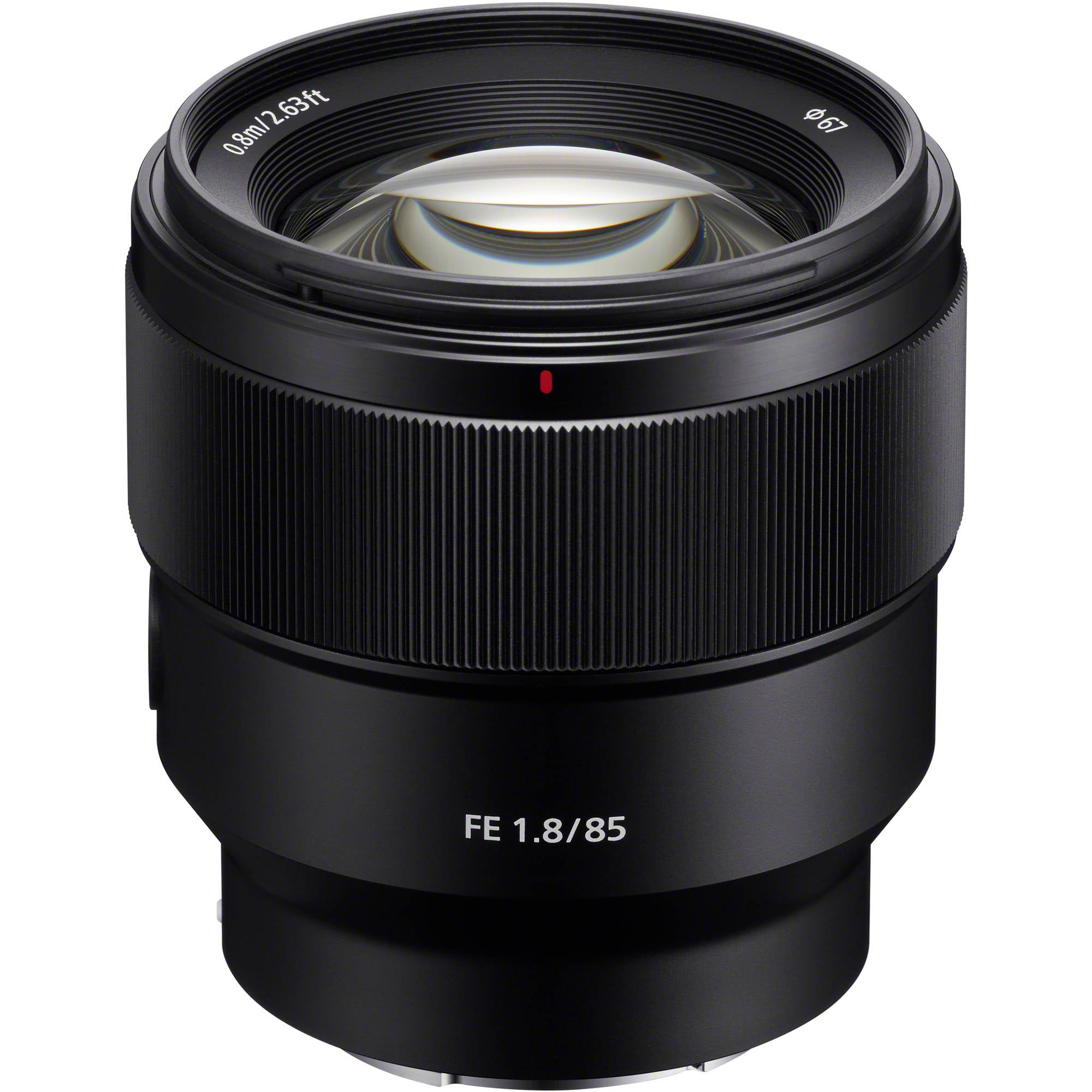 Sony FE 85mm f/1.8 Full Frame Prime Lens for Portrait Photography - Perfect for Wedding, Studio & Street Photography