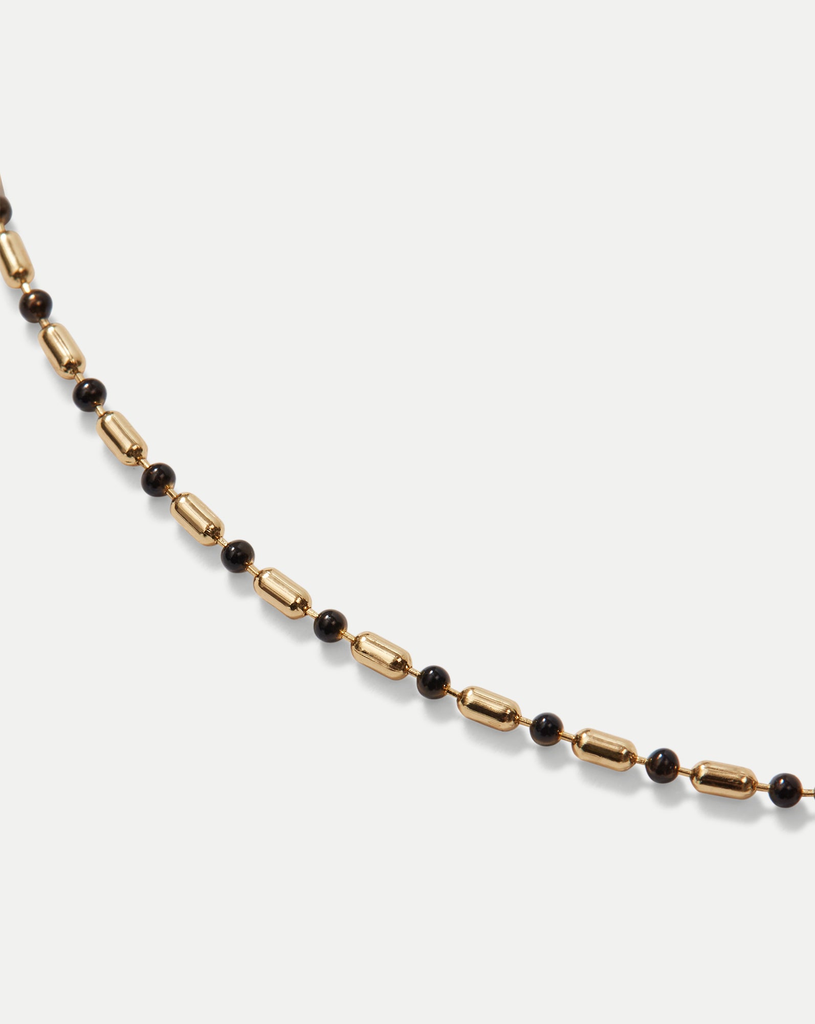 Enamel Bead Chain Necklace - Stylish Dainty Jewelry for Women, Trendy Layering Necklace for Everyday Wear, Gift for Her | Perfect for Casual Outfits, Date Nights & Office Attire
