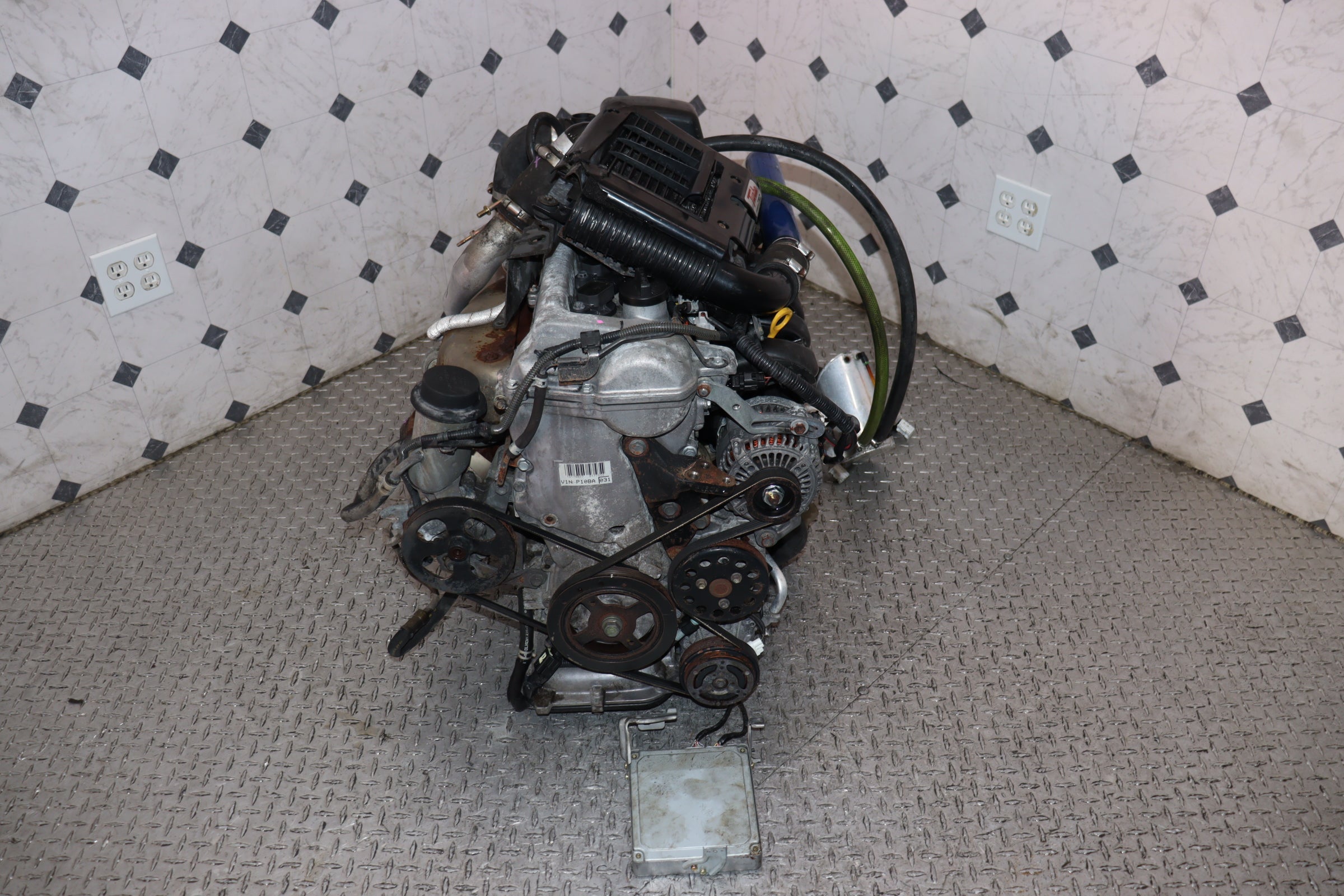 JDM 1NZ FET Turbo Engine & 5MT Vitz RS TRD Yaris 1.5L Performance Upgrade Kit - High-Performance Turbocharger & Manual Transmission for Toyota Yaris, Vitz - Perfect for Racing, Drifting & Street Tuning