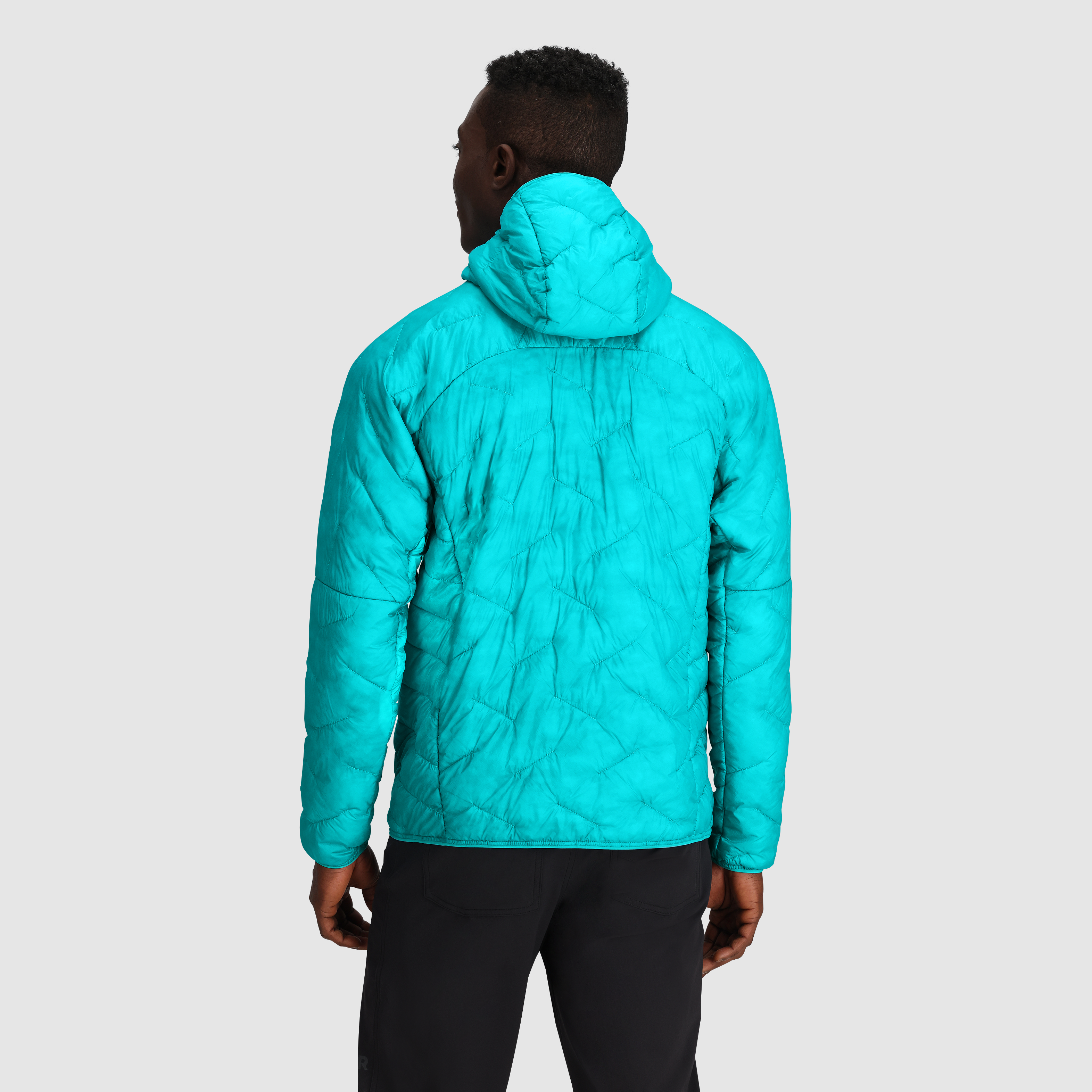 Men's SuperStrand LT Hoodie - Lightweight Water-Resistant Outdoor Jacket for Hiking, Camping & Everyday Wear