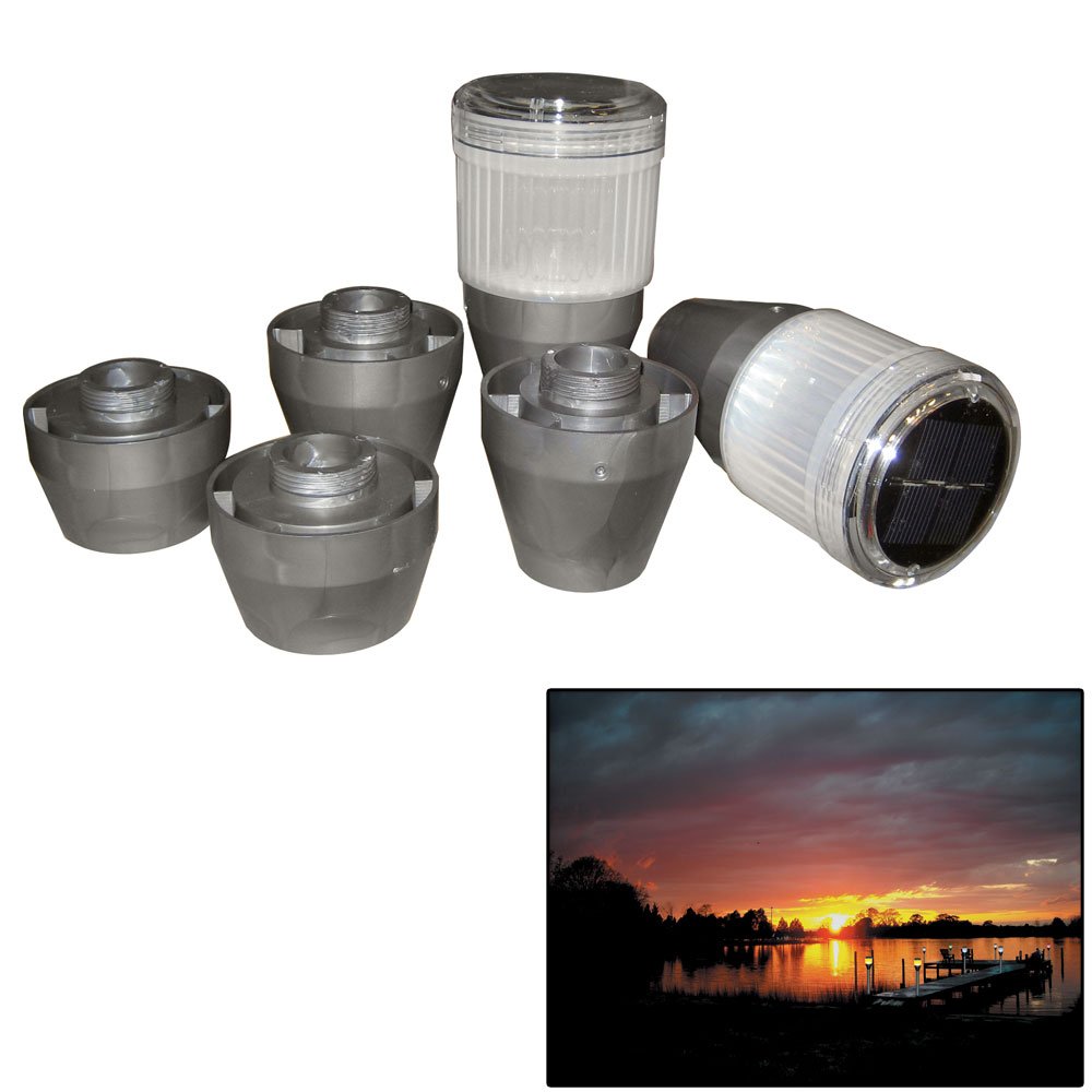 New Solar LED Post Lite Dock Edge 96-258-F | 3-1/2