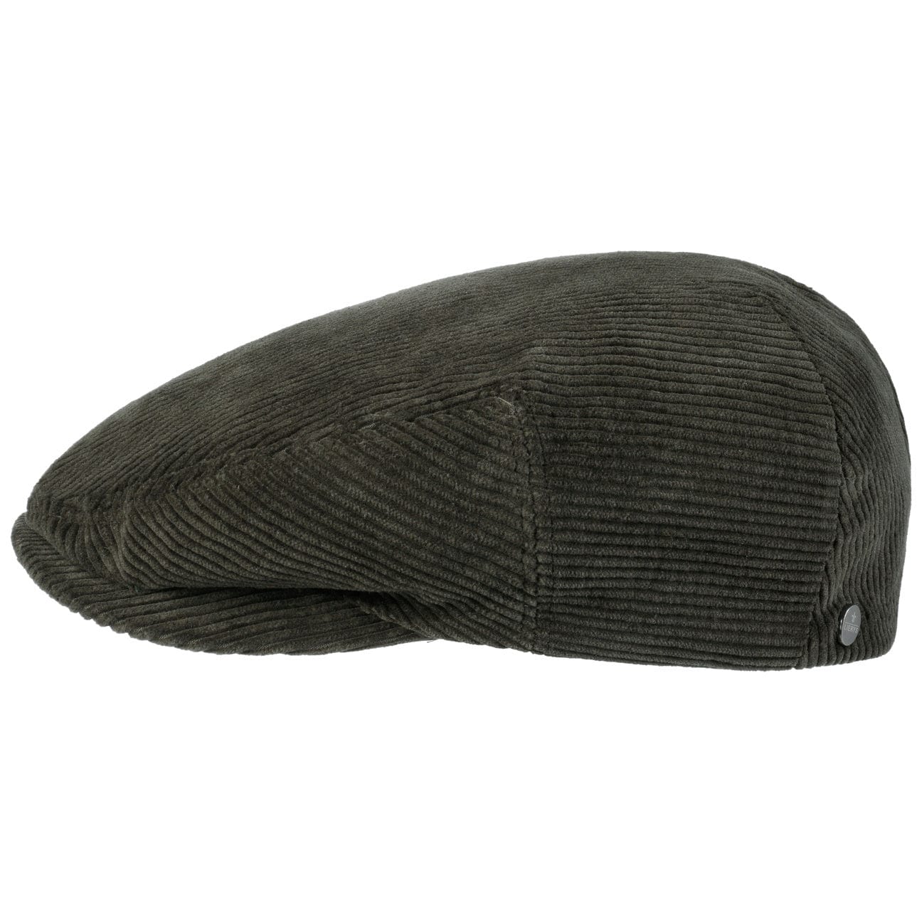 Lierys Glaston Corduroy Flat Cap for Men - Vintage Style Cotton Newsboy Hat for Casual & Outdoor Wear