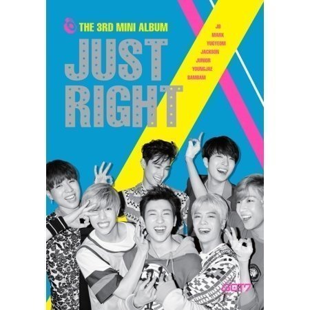 GOT7 - Just Right (3rd Mini Album) CD with 84-Page Photobook, Photocard, Folded Poster, Postcard & Sticker Set | K-Pop Collectibles for Fans, Gift Ideas & Music Lovers