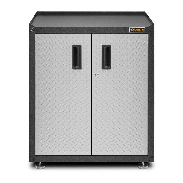 Gladiator GAGB28FDYG RTA Full Door Modular GearBox - Heavy Duty Garage Storage Cabinet for Tools & Equipment | Perfect for Workshop, Garage & Home Organization
