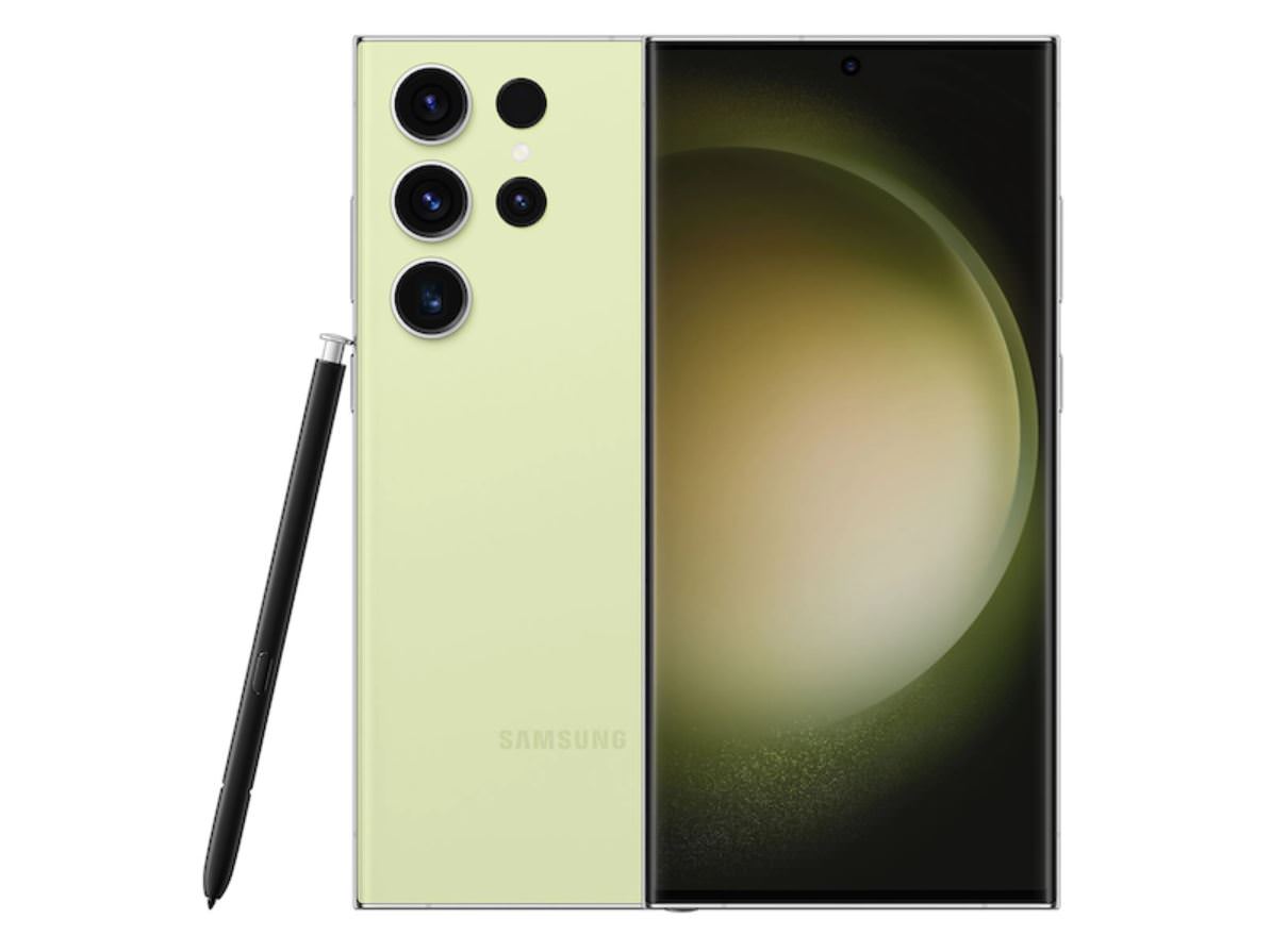 Samsung Galaxy S23 Ultra 1TB Storage - Lime Green (AT&T Unlocked) - Premium Smartphone for Photography, Gaming & Business Use