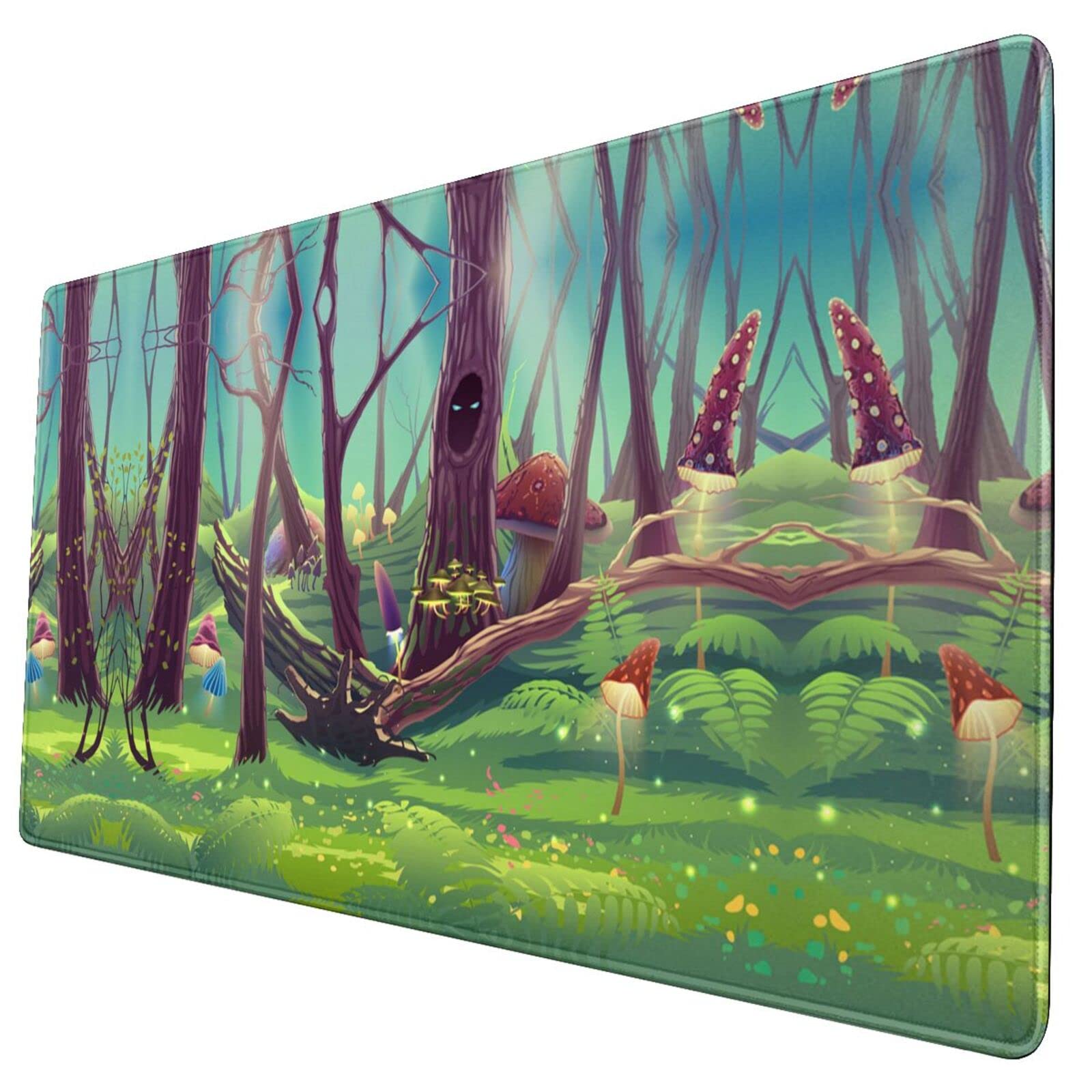 Fantasy Landscape Large Mouse Pad - Extended Gaming Mouse Mat with Nature Design for Computer & Keyboard - Perfect for Gaming, Office Work & Home Use
