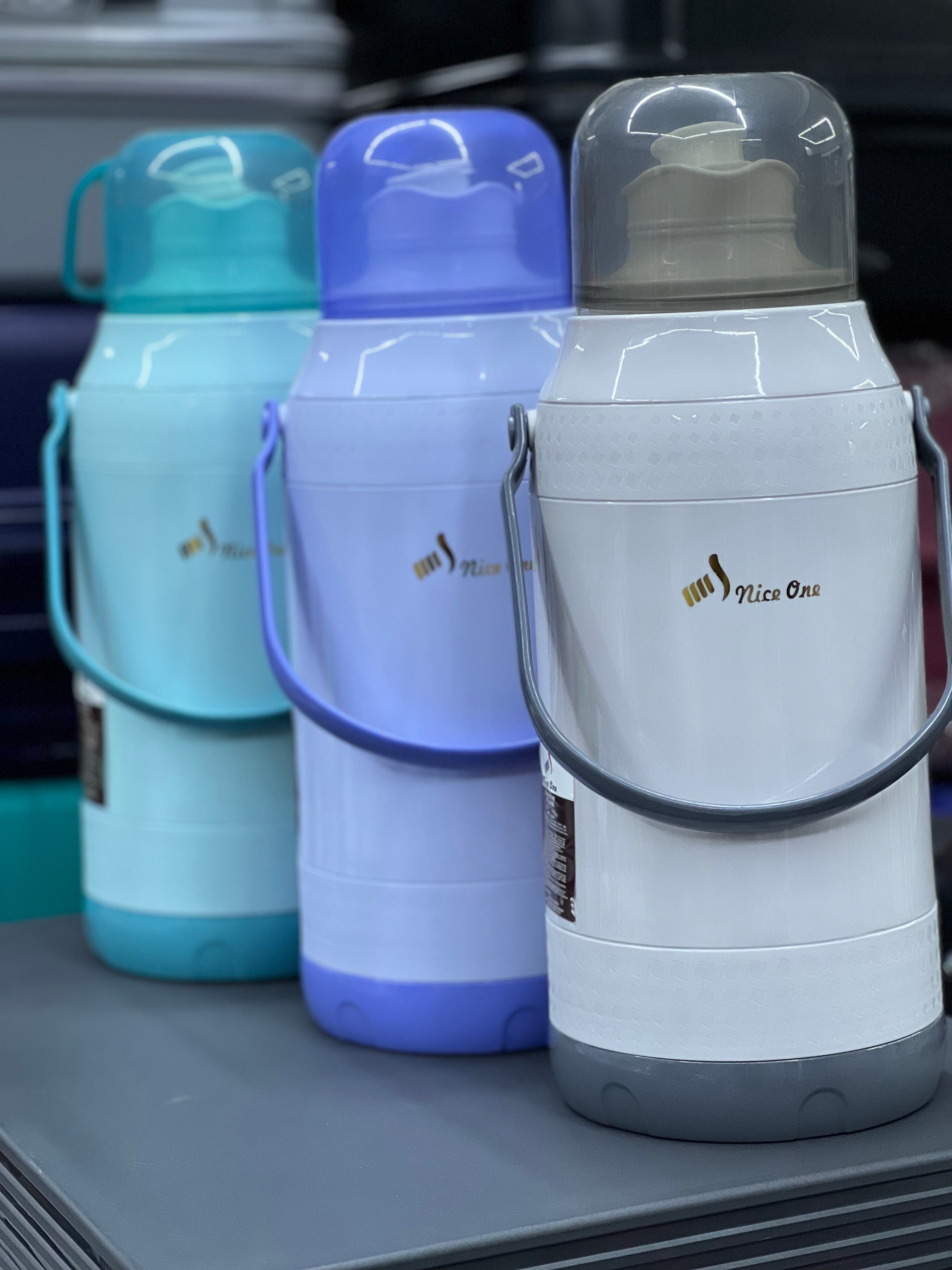 Premium Stainless Steel Thermos Flask #007 - Double Wall Vacuum Insulated, 24-Hour Hot & Cold Retention - Perfect for Travel, Camping, and Office Use